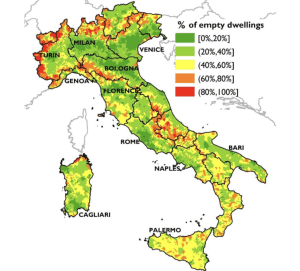 Un Paese di case vuote (in cui però si continua a consumare suolo) Italyre